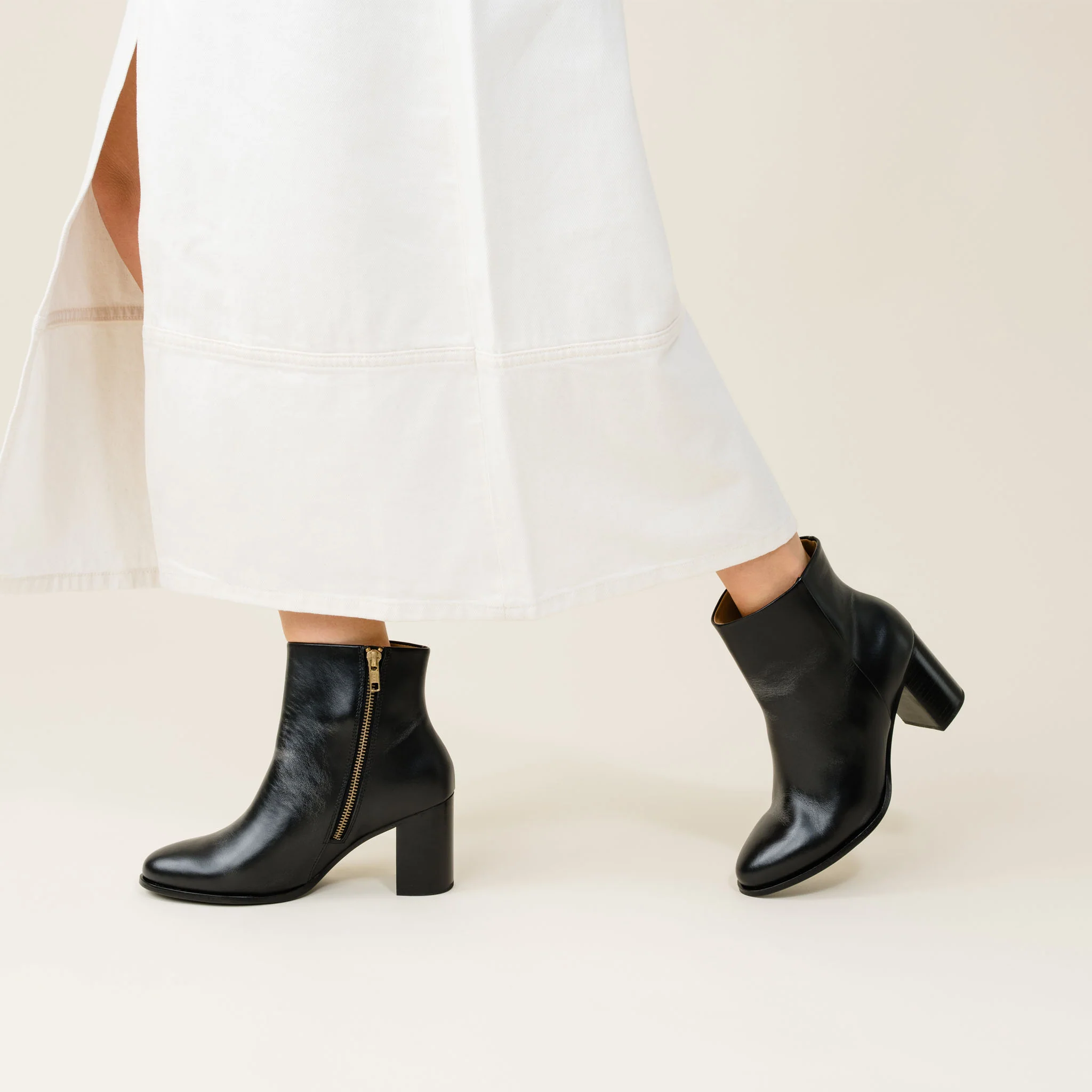 Lia Heeled Bootie Black - Image 13