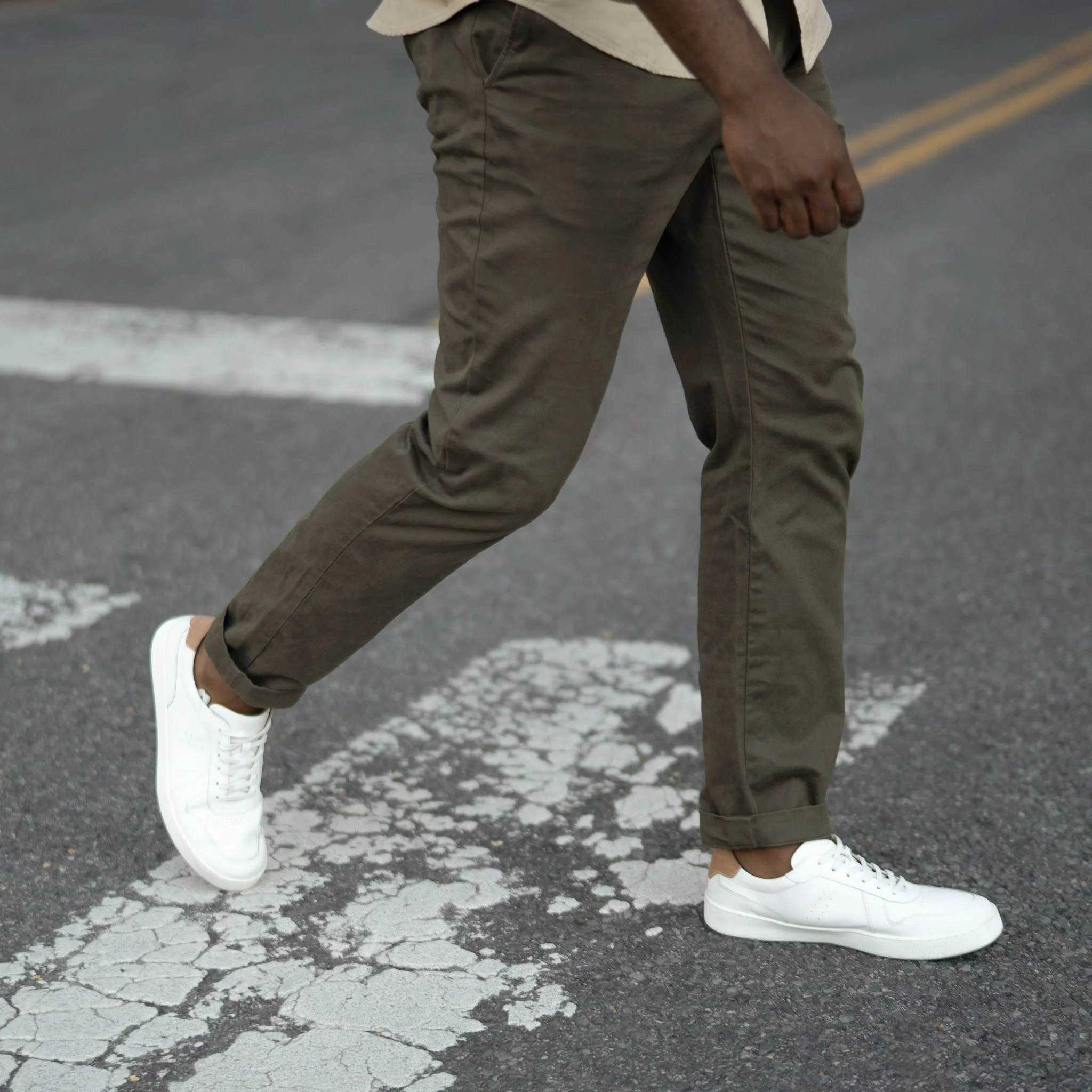 Men's Beto Go-To Court Sneaker White - Image 12