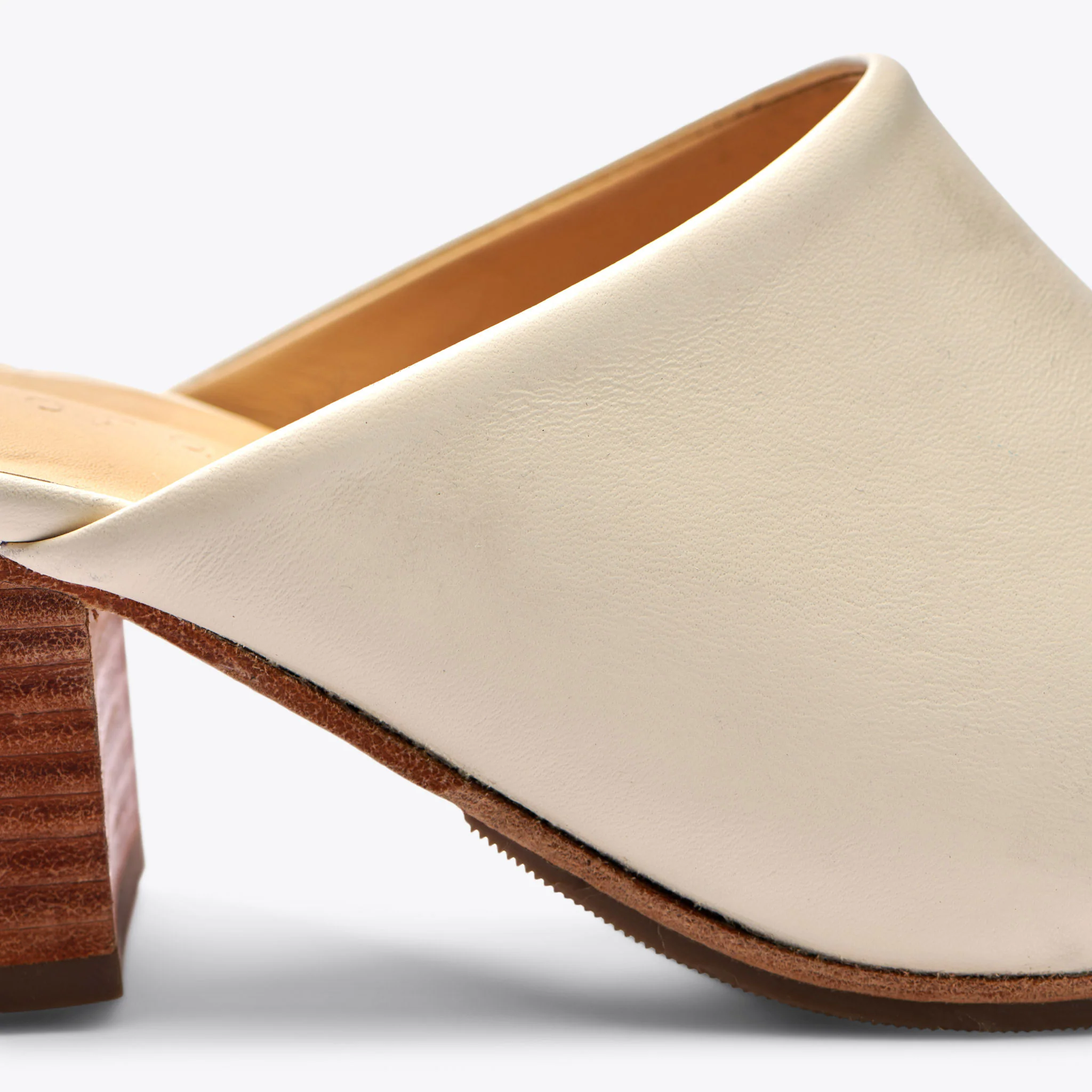 All-Day Heeled Mule Bone - Image 6