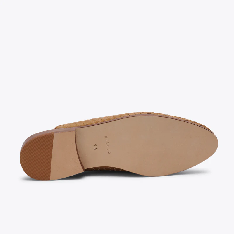 Ama Woven Mule Woven Almond - Image 5