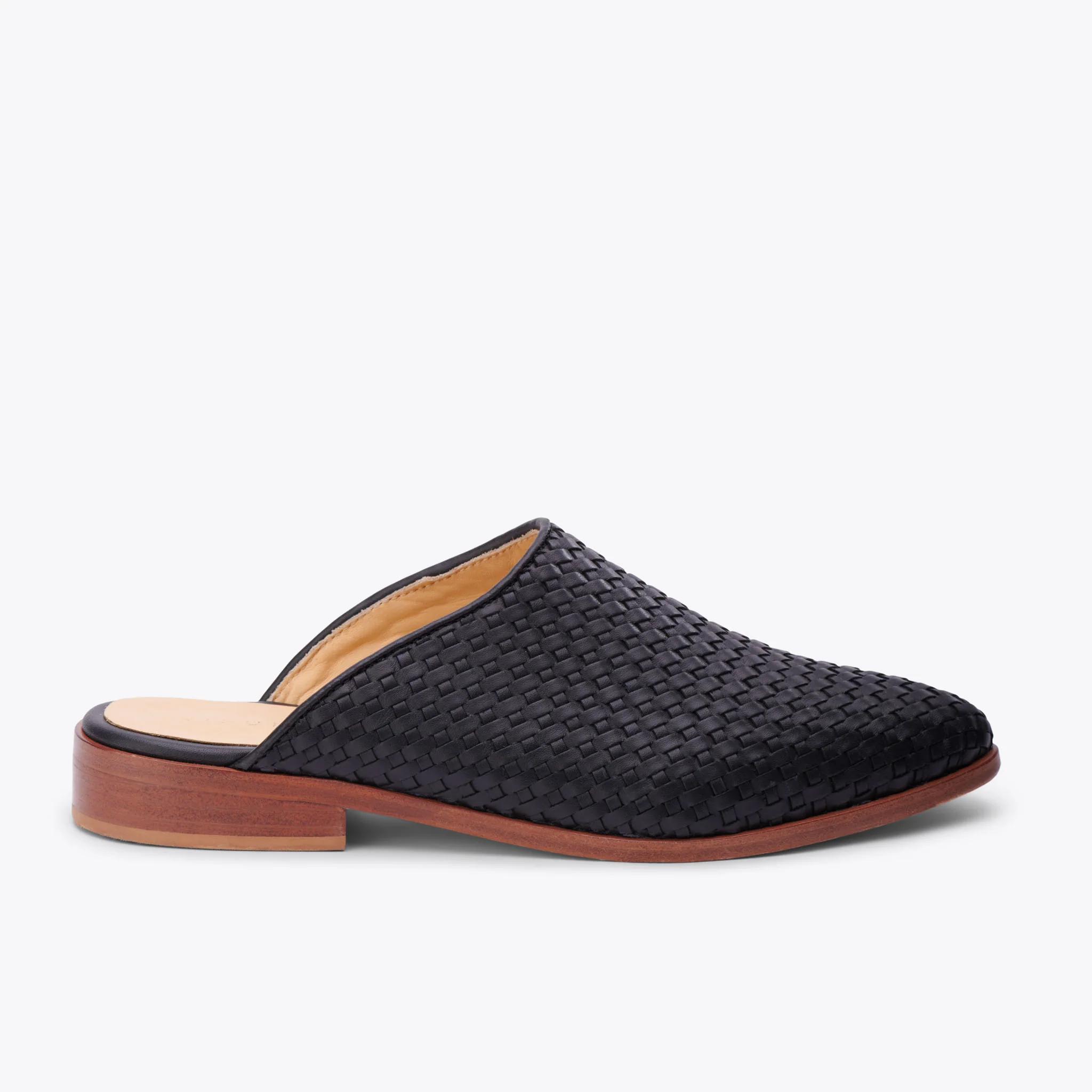 Ama Woven Mule Woven Black - Image 8